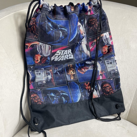 Star Wars Lucas Film Ltd Drawstring Mesh Bag - Picture 4 of 10